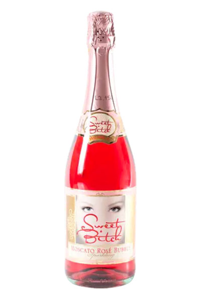 Sweet Bitch Moscato Rose Bubbly