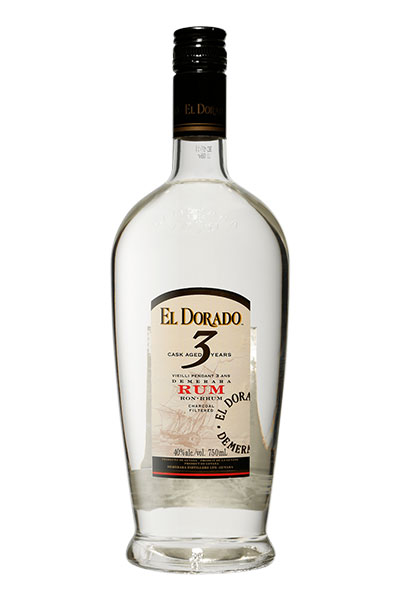 El Dorado 3 Years Old White Rum 750ml